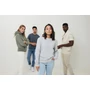 Kép 65/71 - Iqoniq Manuel újrahasznosított pamut póló festetlen heather grey M Unisex