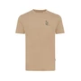 Kép 2/24 - Iqoniq Manuel újrahasznosított pamut póló festetlen heather brown XS Unisex