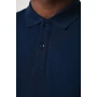 Kép 70/111 - Iqoniq Yosemite újrahasznosított pamut piké póló sötétkék 4XL Unisex