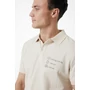 Kép 5/18 - Iqoniq Yosemite újrahasznosított pamut piké póló natural raw XXXL Unisex