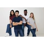 Kép 11/55 - Iqoniq Yosemite újrahasznosított pamut piké póló heather grey XS Unisex