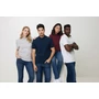 Kép 27/55 - Iqoniq Yosemite újrahasznosított pamut piké póló heather grey XS Unisex