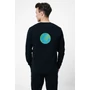 Kép 10/25 - Iqoniq Zion újrahaszn. pamut pulóver kerek nyakkivágással fekete 5XL Unisex