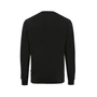 Kép 4/25 - Iqoniq Zion újrahaszn. pamut pulóver kerek nyakkivágással fekete XXXL Unisex