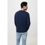 Kép 34/46 - Iqoniq Zion újrahaszn. pamut pulóver kerek nyakkivágással sötétkék 5XL Unisex