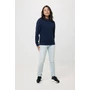 Kép 12/46 - Iqoniq Zion újrahaszn. pamut pulóver kerek nyakkivágással sötétkék XXXL Unisex