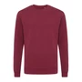 Kép 2/17 - Iqoniq Zion újrahaszn. pamut pulóver kerek nyakkivágással bordó vörös XXXL Unisex