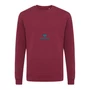 Kép 11/17 - Iqoniq Zion újrahaszn. pamut pulóver kerek nyakkivágással bordó vörös XXXL Unisex