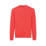 Kép 2/19 - Iqoniq Zion újrahaszn. pamut pulóver kerek nyakkivágással luscious red M Unisex