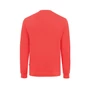 Kép 4/19 - Iqoniq Zion újrahaszn. pamut pulóver kerek nyakkivágással luscious red M Unisex