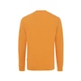 Kép 4/11 - Iqoniq Zion újrahaszn. pamut pulóver kerek nyakkivágással sundial orange XXS Unisex