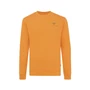Kép 6/11 - Iqoniq Zion újrahaszn. pamut pulóver kerek nyakkivágással sundial orange XXS Unisex