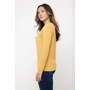 Kép 20/42 - Iqoniq Zion újrahaszn. pamut pulóver kerek nyakkivágással ochre yellow XXXL Unisex