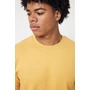 Kép 24/42 - Iqoniq Zion újrahaszn. pamut pulóver kerek nyakkivágással ochre yellow XXXL Unisex