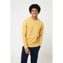 Kép 10/42 - Iqoniq Zion újrahaszn. pamut pulóver kerek nyakkivágással ochre yellow XXXL Unisex