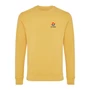 Kép 27/42 - Iqoniq Zion újrahaszn. pamut pulóver kerek nyakkivágással ochre yellow XXXL Unisex