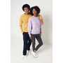 Kép 35/42 - Iqoniq Zion újrahaszn. pamut pulóver kerek nyakkivágással ochre yellow XXXL Unisex