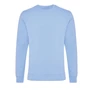 Kép 2/13 - Iqoniq Zion újrahaszn. pamut pulóver kerek nyakkivágással sky blue S Unisex