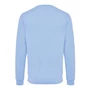 Kép 4/13 - Iqoniq Zion újrahaszn. pamut pulóver kerek nyakkivágással sky blue XS Unisex
