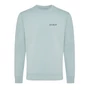 Kép 11/25 - Iqoniq Zion újrahaszn. pamut pulóver kerek nyakkivágással Iceberg green XXXL Unisex