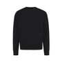 Kép 2/16 - Iqoniq Kruger relaxed újrah. pamut pulóver kerek nyakkivágás fekete XXXL Unisex