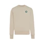 Kép 6/21 - Iqoniq Kruger relaxed újrah. pamut pulóver kerek nyakkivágás desert XL Unisex