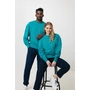 Kép 6/49 - Iqoniq Kruger relaxed újrah. pamut pulóver kerek nyakkivágás verdigris L Unisex