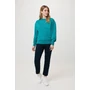 Kép 14/49 - Iqoniq Kruger relaxed újrah. pamut pulóver kerek nyakkivágás verdigris L Unisex