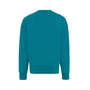 Kép 4/49 - Iqoniq Kruger relaxed újrah. pamut pulóver kerek nyakkivágás verdigris XS Unisex