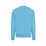 Kép 4/19 - Iqoniq Kruger relaxed újrah. pamut pulóver kerek nyakkivágás tranquil blue XXS Unisex