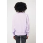 Kép 20/26 - Iqoniq Kruger relaxed újrah. pamut pulóver kerek nyakkivágás lavender L Unisex