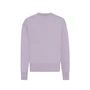 Kép 2/26 - Iqoniq Kruger relaxed újrah. pamut pulóver kerek nyakkivágás lavender L Unisex