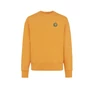 Kép 6/11 - Iqoniq Kruger relaxed újrah. pamut pulóver kerek nyakkivágás sundial orange M Unisex