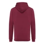 Kép 5/19 - Iqoniq Jasper újrahasznosított pamut kapucnis pulóver bordó vörös XXXL Unisex