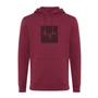 Kép 11/19 - Iqoniq Jasper újrahasznosított pamut kapucnis pulóver bordó vörös XXXL Unisex