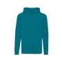 Kép 2/18 - Iqoniq Jasper újrahasznosított pamut kapucnis pulóver verdigris XXXL Unisex