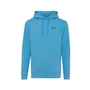 Kép 6/19 - Iqoniq Jasper újrahasznosított pamut kapucnis pulóver tranquil blue XXS Unisex