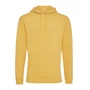 Kép 2/55 - Iqoniq Jasper újrahasznosított pamut kapucnis pulóver ochre yellow XXXL Unisex