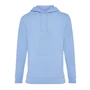 Kép 2/47 - Iqoniq Jasper újrahasznosított pamut kapucnis pulóver sky blue M Unisex