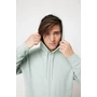 Kép 45/74 - Iqoniq Jasper újrahasznosított pamut kapucnis pulóver Iceberg green XXL Unisex