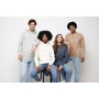 Kép 164/195 - Iqoniq Torres újrahaszn. pamut kapucnis pulóver festetlen heather grey L Unisex