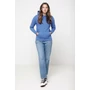 Kép 20/60 - Iqoniq Torres újrahaszn. pamut kapucnis pulóver festetlen heather blue XXL Unisex