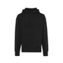 Kép 2/49 - Iqoniq Yoho relaxed újrahasznosított pamut kapucnis pulóver fekete XXXL Unisex