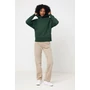 Kép 14/58 - Iqoniq Yoho relaxed újrahasznosított pamut kapucnis pulóver forest green M Unisex
