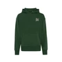 Kép 8/50 - Iqoniq Yoho relaxed újrahasznosított pamut kapucnis pulóver forest green XXS Unisex