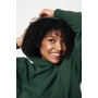 Kép 23/58 - Iqoniq Yoho relaxed újrahasznosított pamut kapucnis pulóver forest green XXXL Unisex