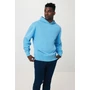 Kép 38/128 - Iqoniq Yoho relaxed újrahasznosított pamut kapucnis pulóver tranquil blue L Unisex