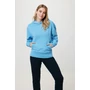 Kép 32/128 - Iqoniq Yoho relaxed újrahasznosított pamut kapucnis pulóver tranquil blue XS Unisex