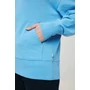 Kép 86/128 - Iqoniq Yoho relaxed újrahasznosított pamut kapucnis pulóver tranquil blue XS Unisex