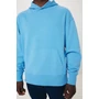 Kép 80/127 - Iqoniq Yoho relaxed újrahasznosított pamut kapucnis pulóver tranquil blue XXS Unisex